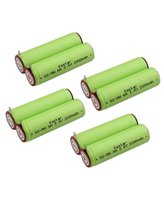 Kastar 4-Pack 2.4V 2200mAh Ni-MH Battery Replacement for Norelco HS980 Norelco HS985 Norelco T770 T-770 Norelco T980 Beard Trimmer Norelco T990 Norelco BT-2AA Norelco HP1322A Norelco HP2631A