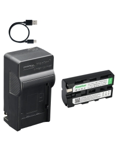 Kastar 1-Pack Battery and AC & USB-C Charger, Compatible with DCR-VX2000 VX2100, DSR-PD150 PD170, HDR-FX1 FX7 FX1000, HVR-Z1 Z5 Z7, HXR-NX5 NX3 NX100 MC2500, FDR-AX1 PXW-Z100 PXW-Z150, Z CAM E2