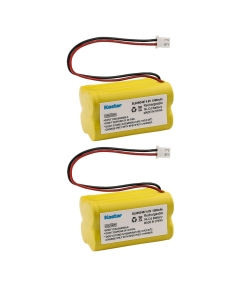 Kastar 2-Pack BL93NC487 Ni-CD Battery 4.8V 1000mAh Replacement for Simkar BL93NC487, at-Lite BL93NC484, BST Battery DAA700MAH4.8V, Cooper Industries 4-TD-800AA-HP 4TD800AAHP, Corun Ni-Cd AA500