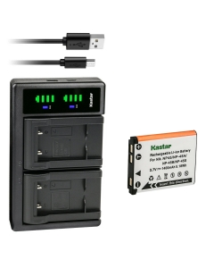 Kastar 1-Pack Battery and LTD2 USB Charger Compatible with Fujifilm NP-45 NP-45A NP-45B NP-45S, Fujifilm FinePix Z1010EXR FinePix Z2000EXR inst Mini 90 inst Share SP-2