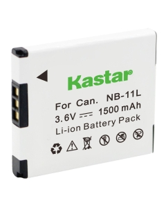Kastar Battery for Canon NB-11L, NB-11LH, NB11L and PowerShot SX410 is, SX400 is, ELPH 170 is, 340 HS 320 HS 130HS 110 HS 1150 HS, A2300 is, A2400 is, A2500 A2600 A3400 is, A3500 is, A4000 Cameras