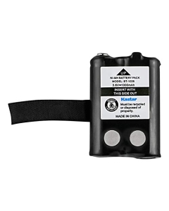 Kastar Ni-MH Battery Replacement for Uniden BT-1028, 58037235E Battery and Uniden GMR3040-3CK GMR3040-2CK GMR2638-2CK 2-Way Radio Walkie Talkies
