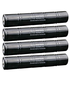 Kastar 4-Pack Ni-MH 4400mAh Battery Replacement for Streamligh Mini Stinger, Streamligh 15X1701, Streamligh 20170 201701 20175, Streamligh 20X1701, Streamligh 25170, Streamligh 26010 26060 26120