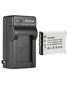 Kastar 1-Pack Battery and AC Wall Charger Replacement for Traveler DC-XZ6 Megapix Vx8 Minox DC 1011 DC 1022 DC 8111 DC 8122 Premier DS8330 Prima DS-8330 DS-8340 DS-588 DS-A350 DS-888 DS-8650