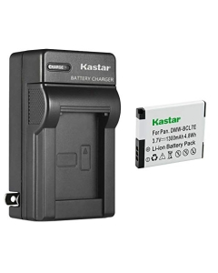 Kastar 1-Pack Battery and AC Wall Charger Replacement for Panasonic DMW-BCL7 DMW-BCL7E Battery, DMW-BTC11 Charger, Panasonic Lumix DMC-XS1, Lumix DMC-XS3, Lumix DMC-F5, Lumix DMC-FH10, Lumix DMC-FS50