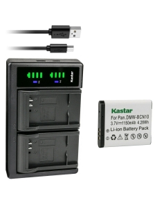 Kastar 1-Pack Battery and LTD2 USB Charger Compatible with Leica BP-DC14 BP-DC14-E BP-DC14-U Battery, Leica C 11052 18536, Leica C (Type 112), Leica C V-LUX50 Cameras