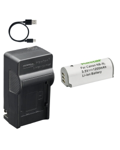 Kastar 1-Pack Battery and AC & USB-C Charger Compatible with NB-9L NB-9LH Camera for Canon PowerShot N N2 ELPH 510 520 530 HS SD4500 is IXUS 1000 HS IXY 50S Digital Camera