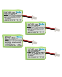 Kastar 4-Pack Battery Replacement for Plantronics CS540 CS540A Battery, Plantronics CS540-XD C054, Savi CS540 Savi CS540A Wireless Headsets, 8618001 PL8618001, 8447901 PL8447901