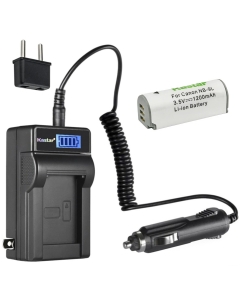Kastar 1-Pack NB-9L Battery and LCD AC Charger Compatible with Canon PowerShot N, PowerShot N2, Powershot ELPH 510 HS, Powershot ELPH 520 HS, Powershot ELPH 530 HS, Powershot SD4500 is Digital Camera