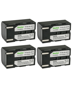 Kastar SB-LSM160 Battery 4-Pack Replacement for Samsung SB-LSM80, SB-LSM160, SB-LSM320 Battery, VP-DC173, VP-DC175, VP-DC563, VP-DC565, VP-DC575, VM-DC160, VM-DC560, VM-DC560K Camera