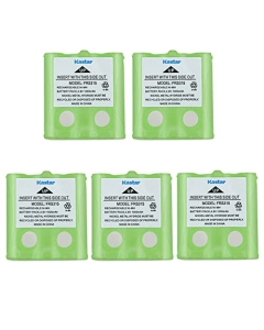 Kastar 5-Pack Two-Way Radio Battery 4.8V 1000mAh Replacement for Cobra FRS310W FRS315 FRS70 FRS80 FRS85 GA-CM GA-CR GA-CT GP35AAAK4BX IXNN4002A Maxxon ACC510 Maxxon ACC511 Maxxon PMR508