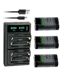 Kastar 3-Pack Battery and LTD2 USB Charger Compatible with Kodak EasyShare C533 ZOOM, C603, C613, C623 ZOOM, C633, C643, C643 ZOOM, C653, C653 ZOOM, C663, C663 ZOOM, C703, C713, C713 ZOOM, C743 Camera