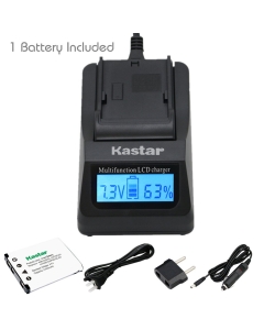 Kastar Ultra Fast Charger Kit and Battery (1-Pack) for Kodak KLIC-7006 work with Kodak EasyShare M22, M23, M200, M522, M530, M531, M532, M550, M552, M575, M577, M580, M583, M750, M873, M883, M5350, M5370, MD30, Mini, Touch Digital cameras