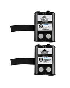 Kastar 2-Pack BT-1028 Battery Compatible with Uniden BT-1028 58037235E Battery, Uniden GMR3040-3CK GMR3040-2CK GMR2638-2CK 2-Way Walkie-Talkie