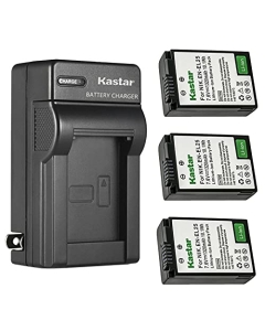 Kastar 3-Pack Battery and AC Wall Charger Replacement for Nikon EN-EL25 ENEL25 EN-EL25a 4241 Battery, Nikon MH-32 Charger and Nikon Z Series, Nikon Z50 Z 50, Nikon Z FC Mirrorless Digital Camera