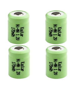 Kastar 4-Pack Ni-MH Battery 1.2V 170mAh Replacement for Wacom Inkling Pen Battery, Wacom MDP-123 Digital Pen Battery, Wacom ACK-403-03 ACK40303, Wacom Bamboo Ink, 1/3AAA-17NM-GP, 1/4AAA1.2V Battery