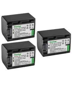 Kastar 3-Pack NP-FV70 Battery Replacement for Sony HDR-PJ420, HDR-PJ50, HDR-PJ510, HDR-PJ540, HDR-PJ580, HDR-PJ650, HDR-PJ670, HDR-PJ710, HDR-PJ740, HDR-PJ760, HDR-PJ780, HDR-PJ790 Camera
