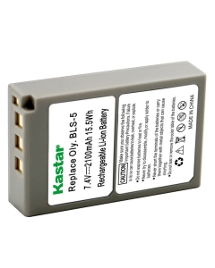 Kastar BLS5 Battery for Olympus BLS-5, PS-BLS5 and Olympus OM-D E-400 E-410 E-420 E-450 E-600 E-620 E-P1 E-P2 E-P3 E-PL1 E-PL2 E-PLE15 E-PM1 E-PM2 E-M10 E-PL6 E-PL5 Stylus 1 Camera