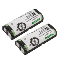 Kastar 2X HHRP105 NI-MH Battery Type 31 2.4V 1000mAh Replacement for Panasonic HHR-P105 HHR-P105A KX-242 KX-2420 KX-2421 KX-2422 KX-TG5779 KX-6702 KX-FG2451 KX-TG2411 KX-TG2424 KX-TG2620 KX-TGA241