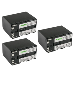 Kastar 3-Pack Battery Replacement for Canon GL2 GL-2 DM-GL2, MV1, MV10 MV10i, MV20 MV20i, MV100 MV100i, MV200 MV200i, Optura, Optura Pi, Ultura, Vistura, UC-V10 UC-V10Hi, UC-V20, UC-V30, UC-V100