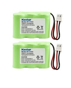 Kastar 2-Pack Battery Replacement for AT&T 89-1332-00-00, 8913320000, EL41108, EL41208, EL42208, EL42258, EL42308, EL42408, 4128, V-TECH 80-1338-00-00, 8013380000, BT-163345, BT-17233, BT-17333