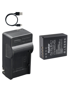 Kastar 1-Pack Battery and AC & USB-C Charger, Compatible with Olympus BLH-1 BLH-01 PS-BLH1, BCH-1 Charger, OM-D E-M1 Mark II, E-M1 Mark III, E-M1X Cameras, and HLD-9 Power Battery Grip