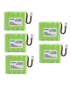 Kastar 5-Pack Ni-MH Battery 6.0V 1000mAh Replacement for Eton FR1000, Video Link Radio 1000, Emergency Radio Battery, Eton FRS/GMRS Combination