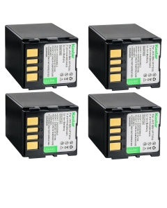 Kastar BN-VF733 Battery 4-Pack Replacement for JVC GR-X5US GZ-D240 GZ-D270 GR-D360 GR-D360E GR-D360EX GR-D360EY GR-D360EZ GR-D360US GR-D366 GR-D366EK GR-D366US GR-D368 GR-D368EF GR-D368US Camera