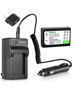 Kastar 1-Pack Battery and AC Charger with Car Adapter Compatible with Samsung ED-BP1410, BP-1410 Battery, Samsung NX30, EV-NX30ZZBGBUS, WB2200, Digimax WB2200, WB2200BMBCL, WB2200F, Digimax WB2200F