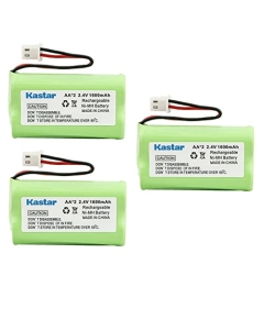 Kastar 3-Pack Battery Replacement for Vtech CS612952, CS612954, CS-6128, CS-6128-31, CS-6128-32, CS-6128-41, CS-6128-42, CS-6129, CS-6129-2, CS-6129-3, CS-6129-31, CS-6129-32, CS-6129-41, CS-6129-52