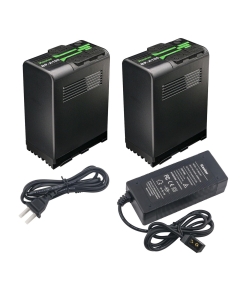 Kastar BP-A100 Battery 2 Pack and D-Tap Rapid Charger for Canon BP-A Series BP-A30 BP-A60 BP-A65 BP-A68 BP-A90 BP-A100 0870C002 Battery, CG-A10 CG-A20 Charger, EOS C700 PL 4K Cinema PL C 700 Camera