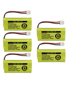 Kastar 5-Pack BT184342 / BT284342 Battery Replacement for AT&T BT6010 BT-6010 BT8000 BT-8000 BT8001 BT-8001 BT8300 BT-8300 BT18433 BT-18433 BT184342 BT-184342 BT28433 BT-28433 BT284342 BT-284342