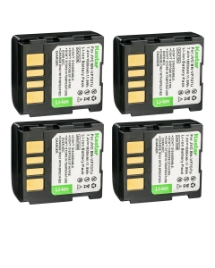 Kastar BN-VF707 Battery 4-Pack Replacement for JVC GR-X5AA GR-X5AC GR-X5AG GR-X5AH GR-X5E GR-X5EK GR-X5EX GR-X5EY GR-X5EZ GR-X5US GZ-D240 GZ-D270 GR-D360 GR-D360E GR-D360EX GR-D360EY Camera