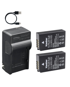 Kastar 2-Pack Battery and AC & USB-C Charger, Compatible with Nikon EN-EL20 EN-EL20a, Coolpix P950 P1000 P1100, Coolpix A, Nikon 1 AW1 J1 J2 J3 S1 V3, DL24-500, Blackmagic Pocket Cinema Camera