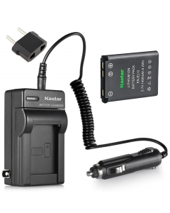 Kastar New Li-Ion Battery + Charger for EN-EL10 and CoolPix S200 S210 S220 S230 S500 Cameras