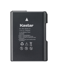 Kastar Battery for Nikon EN-EL14, EN-EL14a, ENEL14, MH-24 and Nikon Coolpix P7000 P7100 P7700 P7800, D3100, D3200, D3300, D3400, D5100, D5200, D5300 DSLR, Df DSLR, D5600 Camera