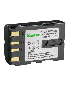 Kastar BN-V408 Battery 1-Pack Replacement for JVC GR-DVL600, GR-DVL607, GR-DVL610, GR-DVL700, GR-DVL707, GR-DVL710, GR-DVL715, GR-DVL720, GR-DVL722, GR-DVL725, GR-DVL728, GR-DVL765 Camera