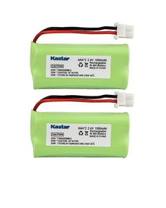 Kastar 2-Pack AAA 2.4V 1000mAh NiMH Rechargeable Battery for BT-166342 BT-266342 BT-283342 AT&T CL83464 EL51100 EL51200 EL51250 EL52200 EL52210 EL52250 EL52300 EL52350 EL52400 EL52450 EL52500 EL52510