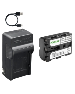 Kastar 1-Pack Battery and AC & USB-C Charger, Compatible with FM500 FM500H Camera, for Sony Alpha A200 A300 A350 A450 A500 A550 A560 A580 A700 A850 A900 A57 A58 A65 A68 A77 A77II A99 A99II