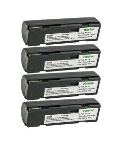 Kastar 4-Pack Battery Replacement for Fujifilm NP-100 Batttery, Fujifilm Finepix MX-600X, MX600X, Finepix MX-600Z, MX600Z, Finepix MX-700, MX700 Camera, NP-100 Battery, PDR-M3 Camera