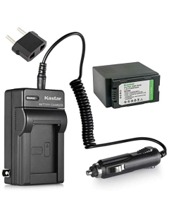 Kastar Battery and Charger Replacement for Panasonic CGR-D54S CGA-D54S VSK0581 & AG-3DA1 AG-AC90 AJ-PX270PJ HDC-Z10000 NV-DS29 NV-DS30 NV-DS50 NV-GX7 NV-MX5 NV-MX350 NV-MX500 NV-MX5000 AG-HRX200