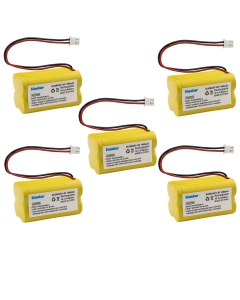 Kastar 5-Pack BL93NC487 Ni-CD Battery 4.8V 1000mAh Replacement for Simkar BL93NC487, at-Lite BL93NC484, BST Battery DAA700MAH4.8V, Cooper Industries 4-TD-800AA-HP 4TD800AAHP, Corun Ni-Cd AA500