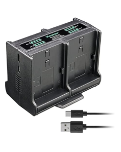 Kastar Quadruple Battery Charger Compatible with Toshiba Camileo S30, Camileo X150, Camileo X155, Benq DLI-301 DLSG10A BLI-341 Battery, Benq G1, Benq G2F, Benq G2, EX1 EX2 Camera