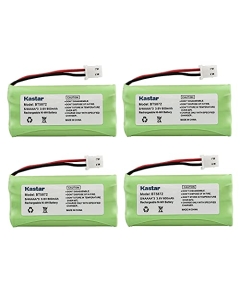 Kastar 4-Pack Ni-MH Battery, AAAA 3.6V 600mAh, Replacement for VTech 89-1333-00-00 89-1333-01-00 8913330000 8913330100 BT5632 BT5872 LS5101 / 5101 LS5105 / 5105 LS5145 / 5145 LS5146 / 5146 CPH-517J