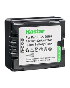 Kastar Battery (1-Pack) Replacement for Panasonic CGA-DU06 CGA-DU07 CGA-DU14 CGA-DU21 VW-VBD070 VBD140 VBD210 and PV-GS31 PV-GS33PV-GS34 PV-GS35 PV-GS39 PV-GS400 PV-GS500 PV-GS50 PV-GS50S PV-GS55