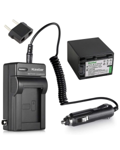 Kastar NP-FH100 Battery(1X) and Charger for Sony DCR-30 DVD92/203/205/300/408/508/560/610/650/710/810/910 HC19/28/38/48/94/96 SR42/45/47/62/65/67/82/85 SX40 HDR-CX7/12/520 HC3/5/7/9 UX20 SR10/11/12