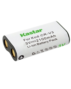 Kastar 3V CRV3 CR-V3 Battery Replacement for Kodak C310 C530 C875, Canon PowerShot A60 A70 A75 A300, Konica Digital G100, Olympus FE-120 SP-310 SP-350 SP-500UZ, Nikon CoolPix 990, Toshiba PDR-M81