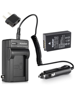 Kastar Charger and Battery 1-Pack for Nik EN-EL20, Nik EN-EL20a Work with Nik Coolpix A, Nik 1 AW1, Nik 1 J1, Nik 1 J2, Nik 1 J3, Nik 1 S1, Nik 1 V3, Blackmagic Pocket Cinema