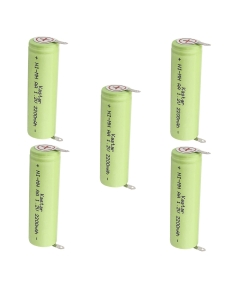 Kastar 5-Pack 1.2V 2200MAh Ni-MH Battery Compatible with Remington Groomer/Trimmer MS-5800 MS-6000 MS-900 MS2-280 MS2-290 MS2-390 R-1000 R-4130 R-450s R-5130 R-600 R-6130 R-650s R-7130 R-9100 R-9170
