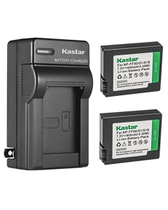 Kastar 2-Pack Battery and AC Wall Charger Replacement for Sony NP-FF50, NP-FF51, NP-FF51S Battery, Sony DCR-HC1000, DCR-HC1000E, DCR-IP1, DCR-IP1E, DCR-IP1K, DCR-IP200K, DCR-PC350, DCR-PC350E Camera
